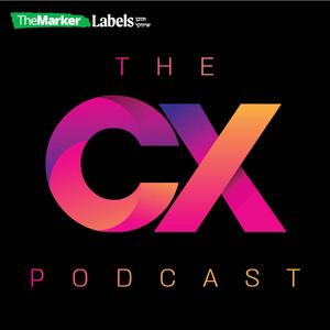 The CX PODCAST פודקאסט לוגו